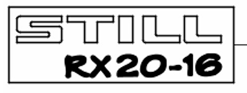 naklejka still rx20-16 prawa e0046986