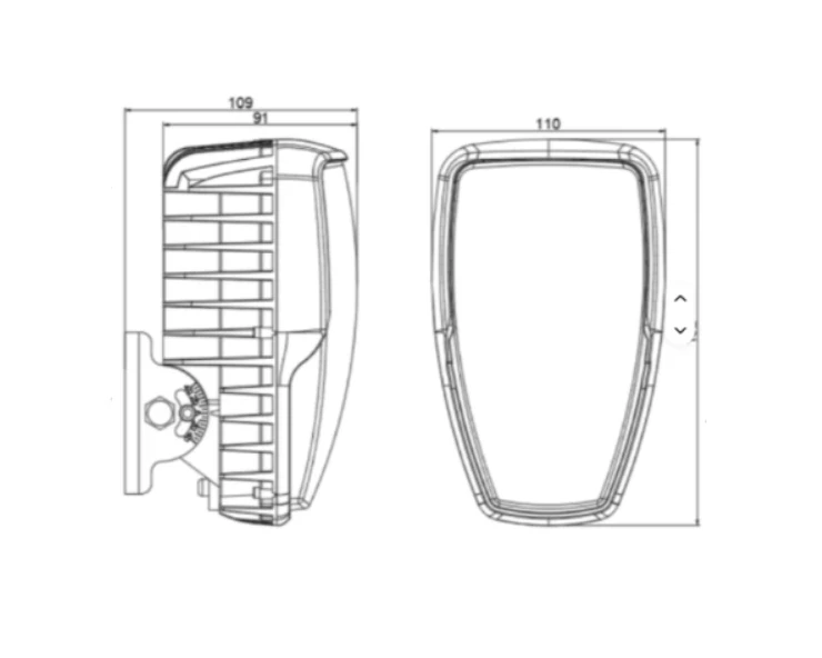 Lampa led z kierunkowskazem e0058579