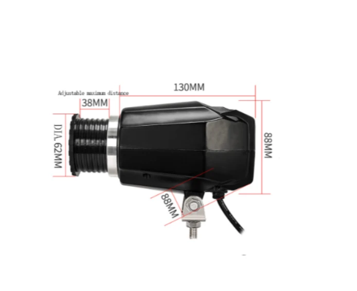 Lampa led trójkąt z napisem "stop" E0058628