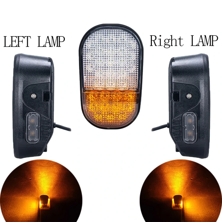Lampa led przednia z kierunkowskazem E0058958 prawa