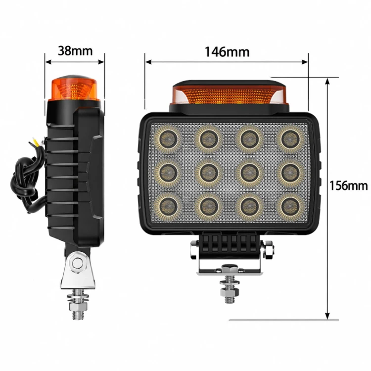 Lampa led z kierunkowskazem E0059094