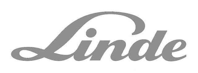 naklejka napis linde e0041214 270mm x 80mm