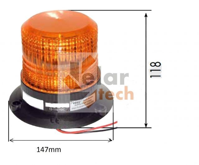 LAMPA STROBOSKOPOWA UNIWERSALNY KOGUT 12-110VDC et/000299