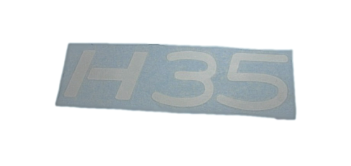 naklejka napis h35 0009382256 linde