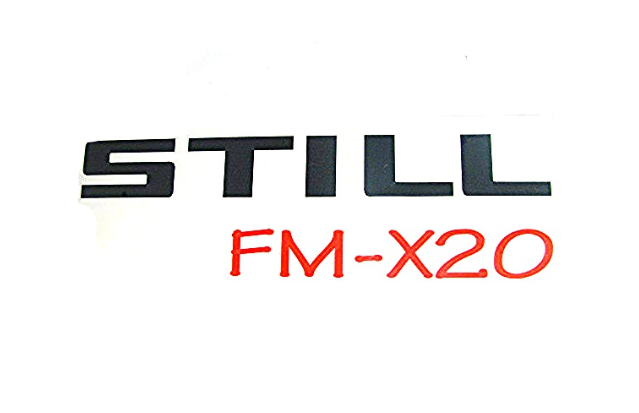 naklejka napis still fm-x20 8434102