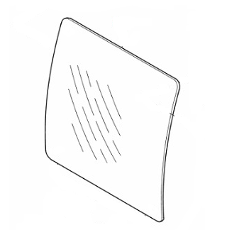 szyba kabiny przednia 3514379000 linde