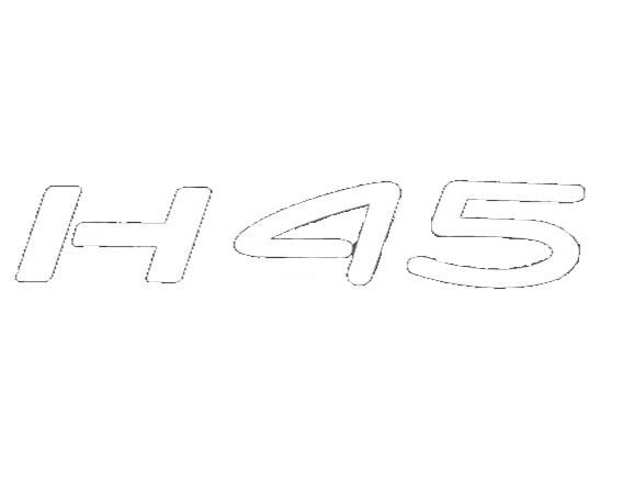 naklejka napis h45 0009382258 linde