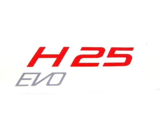 naklejka napis h25 evo 0009382474 linde