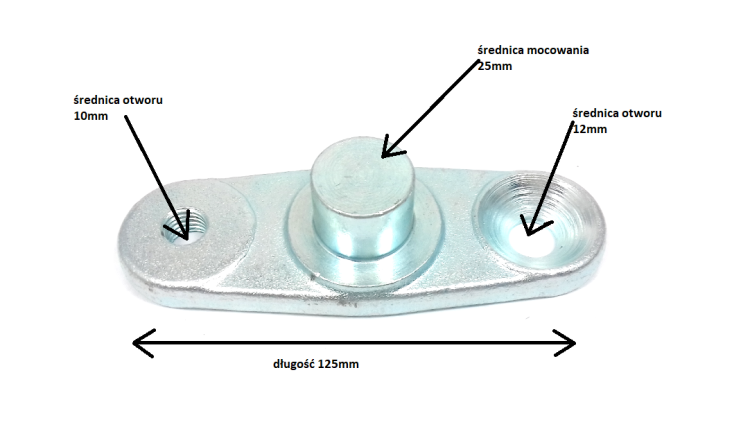 wahacz rolki nośnej e0054277 clark