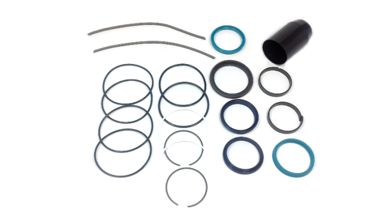 zestaw uszczelnień siłownika skrętu 0009608087 linde