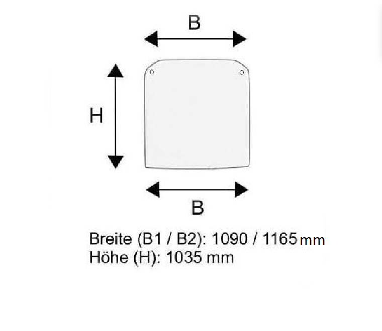 szyba przednia 3944376600 linde