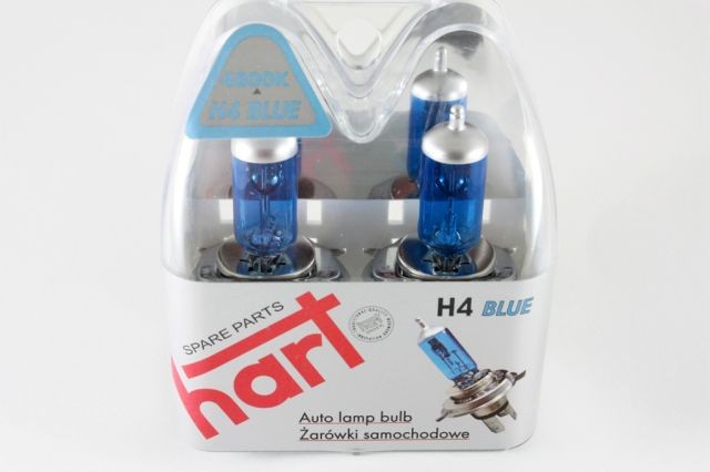 zestaw żarówek reflektora h4 blue 518804